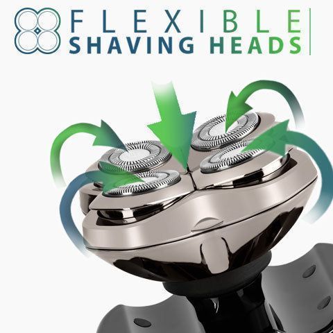 no nicks or cuts with skull shaver pitbull gold pro